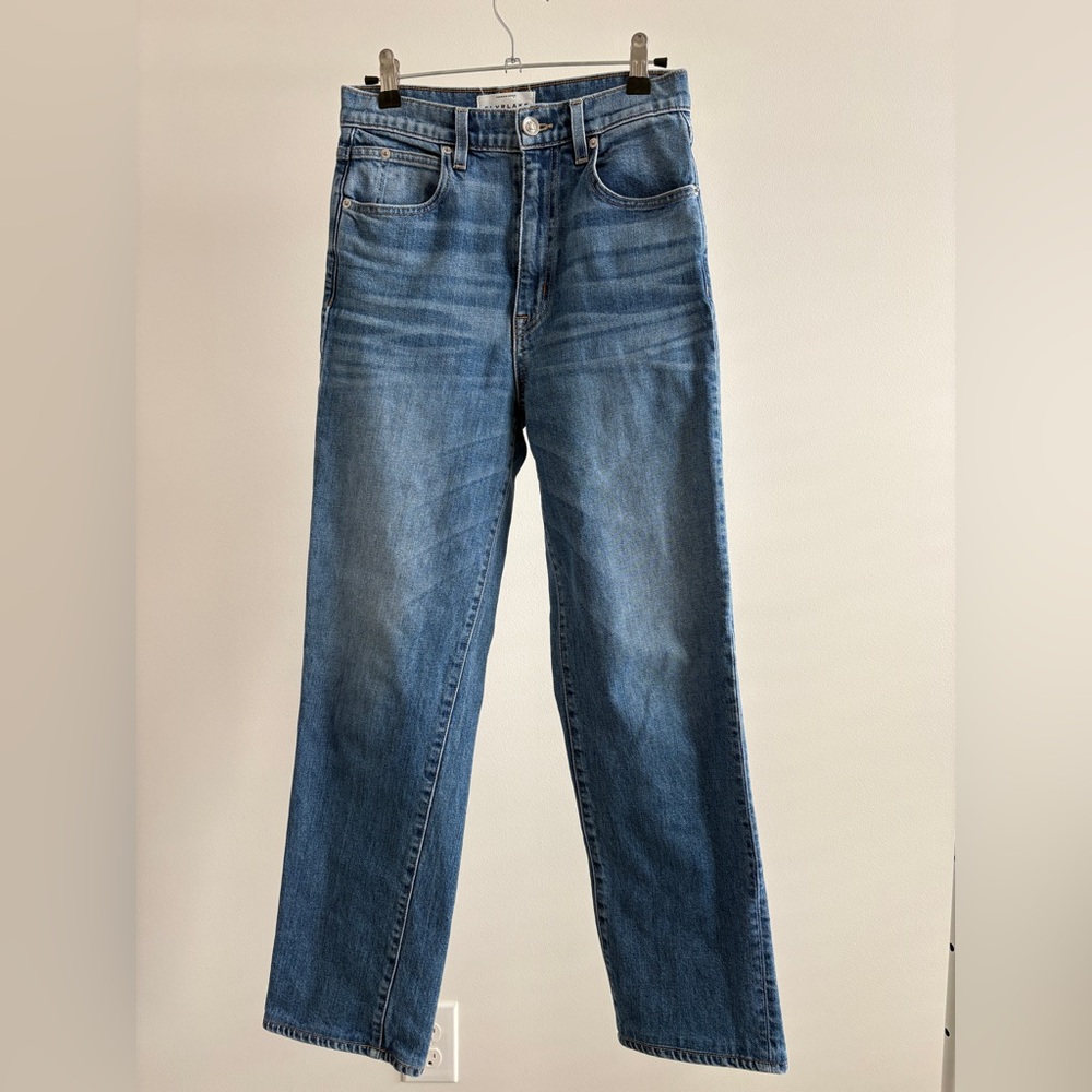 SLVRLAKE Women’s Straight Blue Jeans